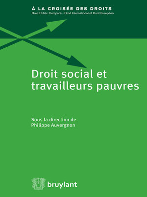 cover image of Droit social et travailleurs pauvres